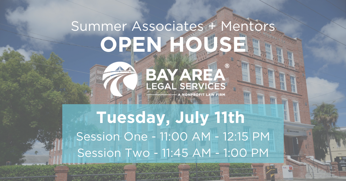 Summer Associates & Mentors Open House | Bay Area Legal Services