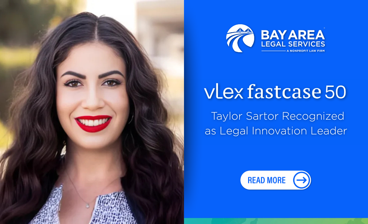 Attorney Taylor Sartor Named to vLex Fastcase 50 Class of 2025 | Bay ...