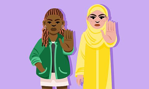 FosterPower Human Trafficking Illustration