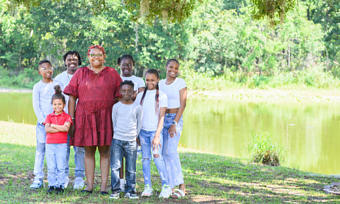 Sabrina and Grandchildren