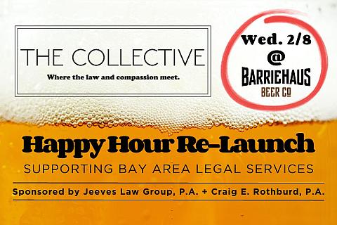 The Collective Relaunch will be held at BarrieHaus in Ybor on Wednesday February 8th