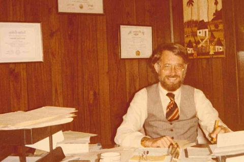 Dick Woltmann in the 1980s.