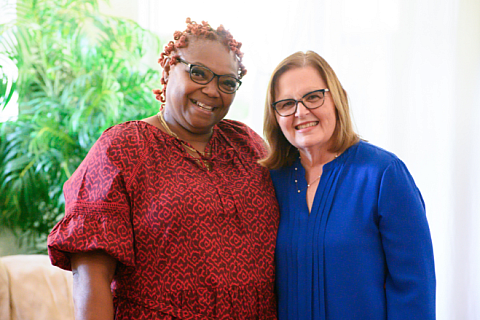 Sabrina and Attorney Laura Ankenbruck