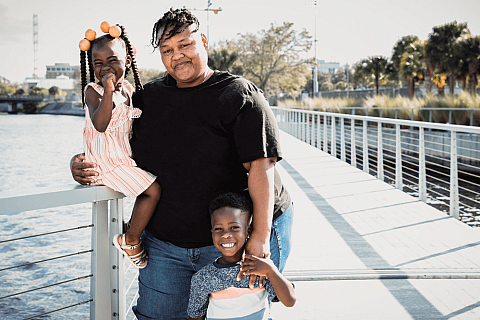 Image of Jennifer and Twins