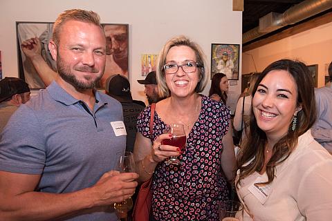 Guests at The Collective event at Brew Bus